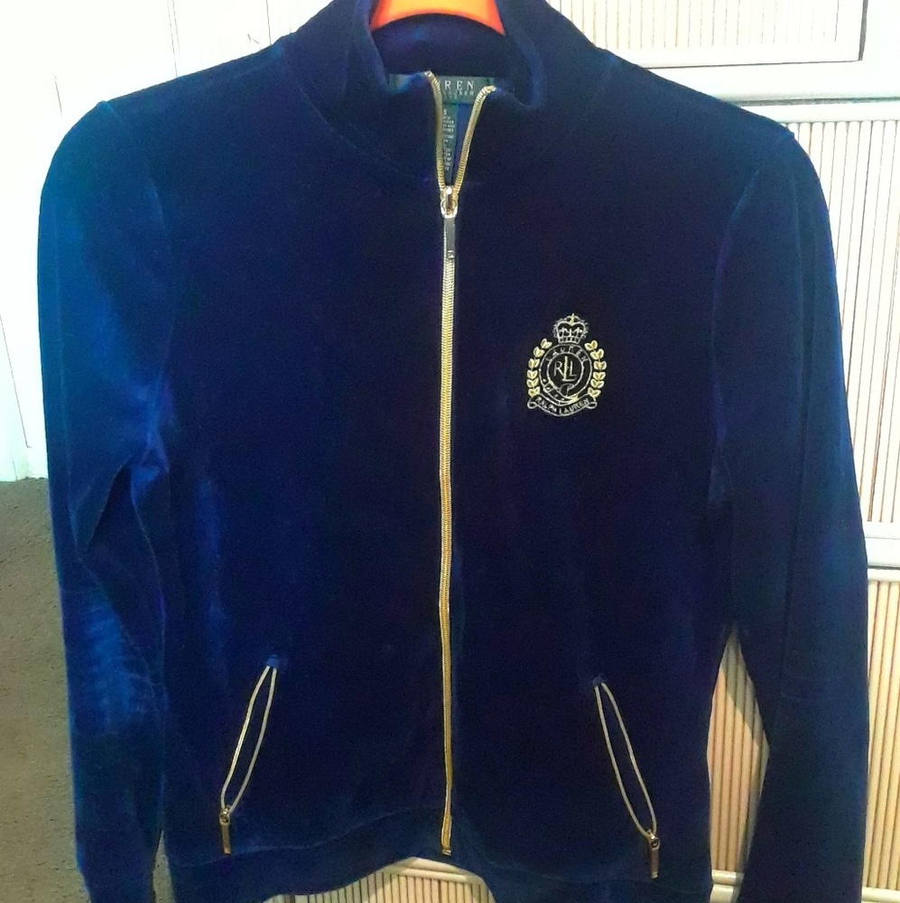 Velour Tracksuit Jacket